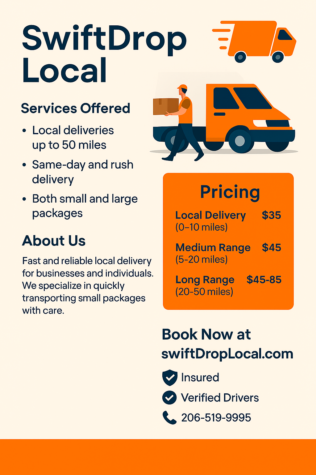 SwiftDrop Local Banner